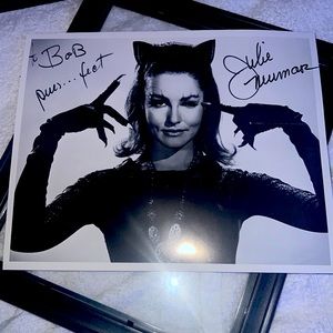 Julie Newmar 8x10 autograph.